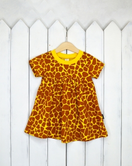 Платье (жираф) | Артикул: С119/1-К | Детская одежда оптом от «Бэби-Бум»