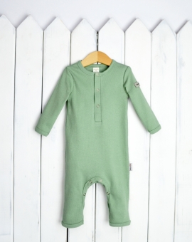 Комбинезон (пыльно-зелёный) | Артикул: К243/5 | Детская одежда от «Бэби-Бум»