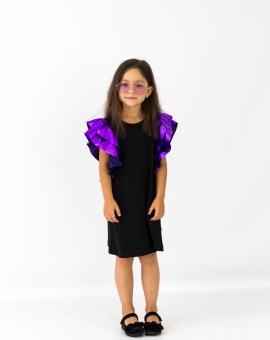 Платье "Диско"(без рукава) | Артикул: С167/1-К | Детская одежда оптом от «Бэби-Бум»