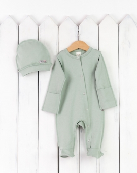 Комплект для новорожденных (полынь) | Артикул: КН138/2-И | Детская одежда от «Бэби-Бум»