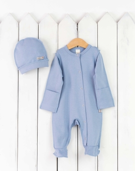Комплект для новорожденных (голубой) | Артикул: КН138/4-И | Детская одежда от «Бэби-Бум»