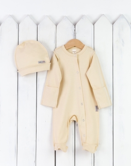 Комплект для новорожденных(крем-брюле) | Артикул: КН138/5-И | Детская одежда от «Бэби-Бум»