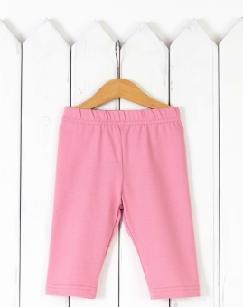 Легинсы (розовый зефир) | Артикул: П67/4-К | Детская одежда оптом от «Бэби-Бум»