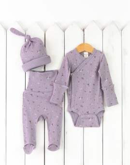 Комплект для новорожденных | Артикул: КН122/14-К | Детская одежда от «Бэби-Бум»