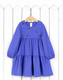 Платье (Very peri) | Артикул: С215/1-К | Детская одежда оптом от «Бэби-Бум»